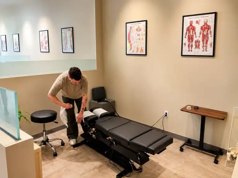 private-chiropractic-treatment-room-adjustable-table